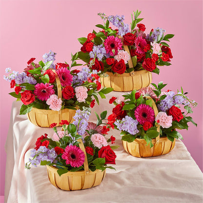 Pink Picnic Basket –  Flowers Y Detallitos Analy, Durham NC