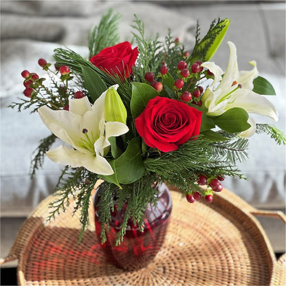 Evergreen Delight Bouquet –  Flowers Y Detallitos Analy, Durham NC