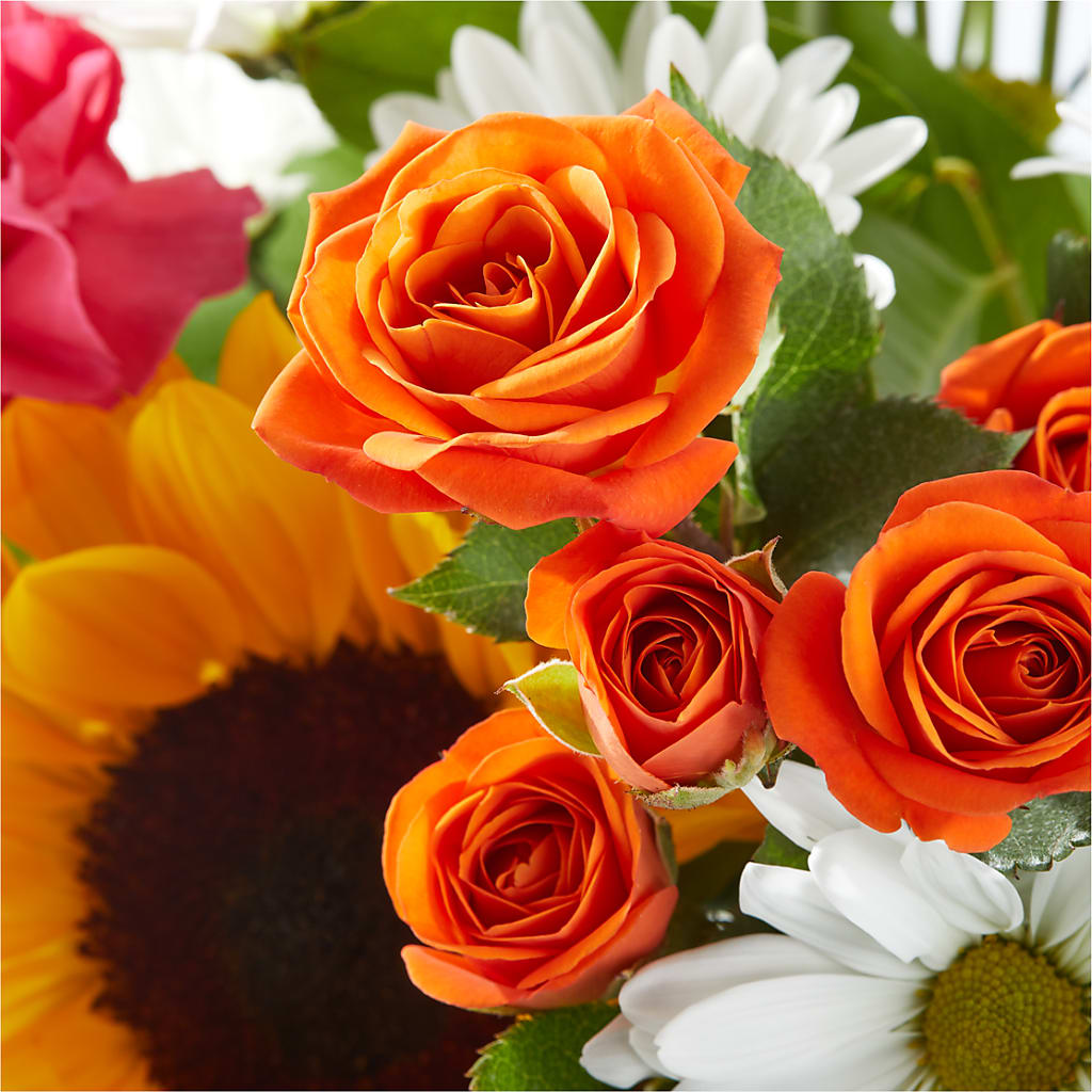 Sun-drenched Blooms Bouquet –  Flowers Y Detallitos Analy, Durham NC