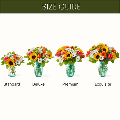 Sun-drenched Blooms Bouquet –  Flowers Y Detallitos Analy, Durham NC