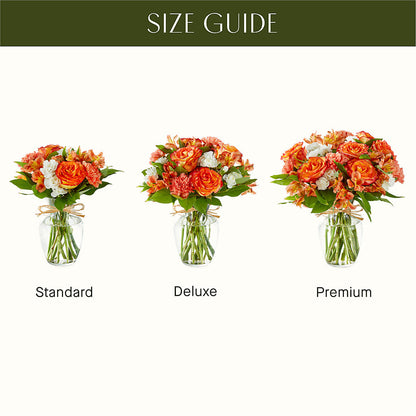Apricot Glow Bouquet –  Flowers Y Detallitos Analy, Durham NC