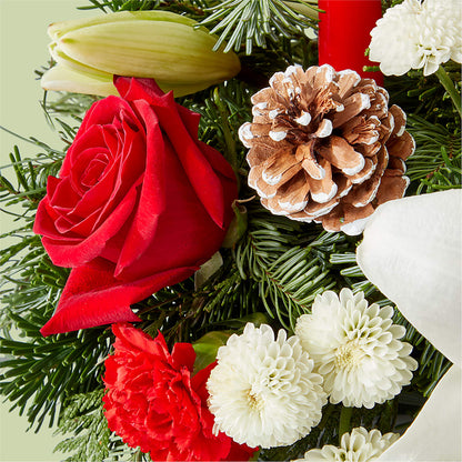 Seasonal Festivities Centerpiece –  Flowers Y Detallitos Analy, Durham NC
