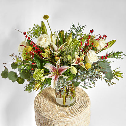 Berry & Bright Bouquet –  Flowers Y Detallitos Analy, Durham NC