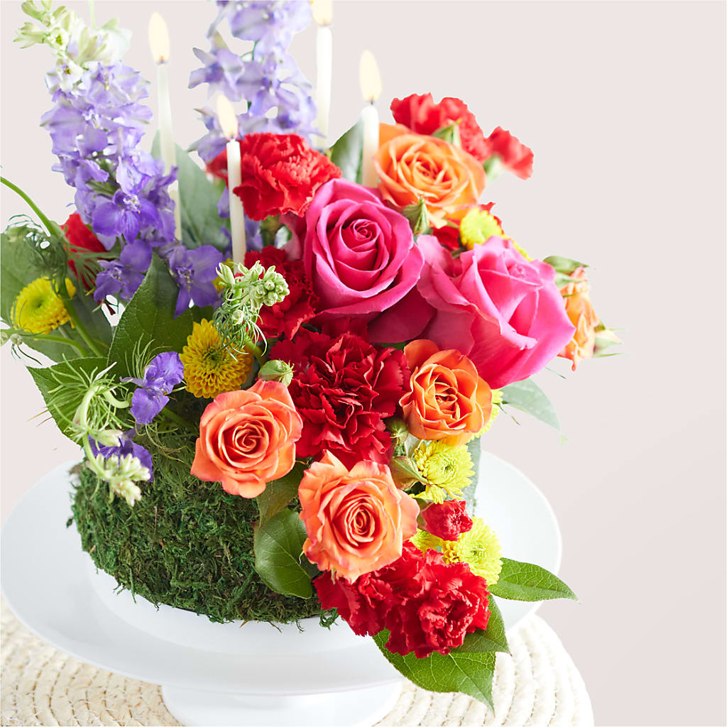 Best Year Yet Floral Cake –  Flowers Y Detallitos Analy, Durham NC