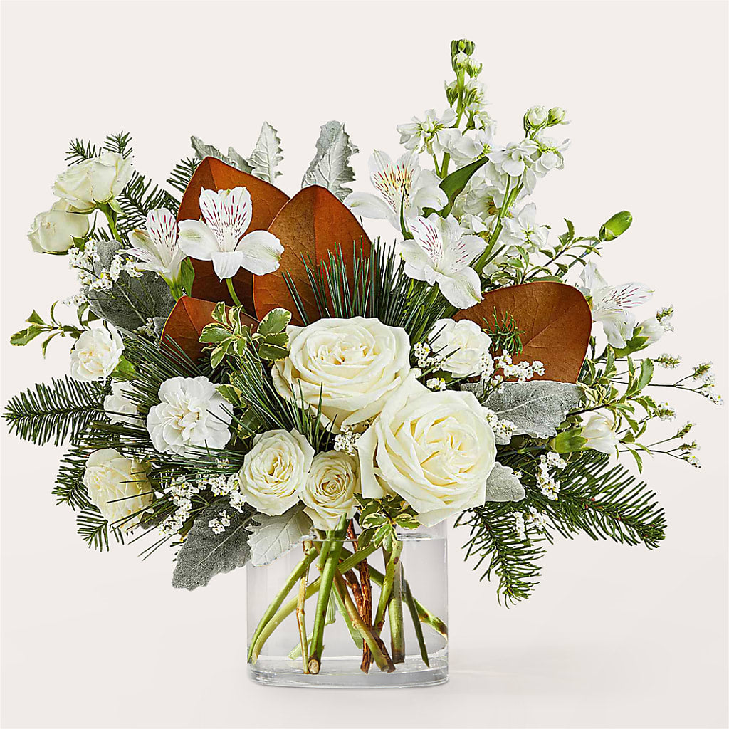 Fresh Snowfall Bouquet –  Flowers Y Detallitos Analy, Durham NC