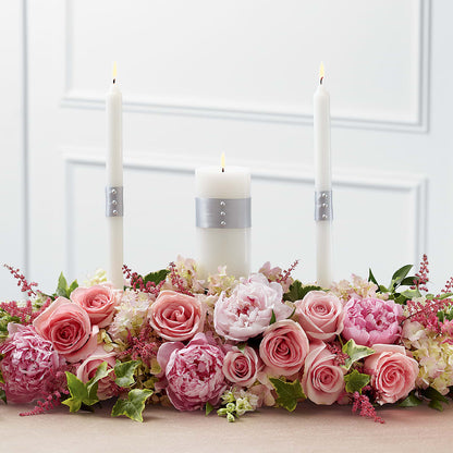 Worldwide Romance Unity Candle Arrangement –  Flowers Y Detallitos Analy, Durham NC