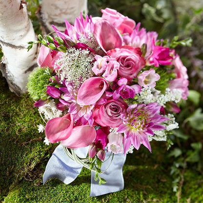 Pink Profusion Bouquet –  Flowers Y Detallitos Analy, Durham NC