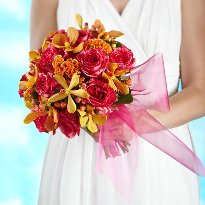 Brilliant Shades of Love Bouquet –  Flowers Y Detallitos Analy, Durham NC